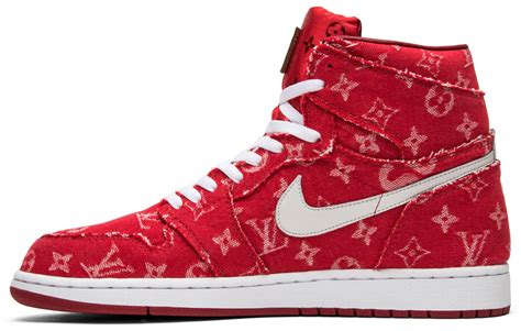 jordan 1 supreme louis vuitton price|Red Ribbon Recon X Jordan 1 Retro High 'Supreme & Louis Vuitton.